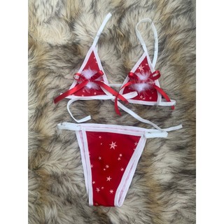 [HỎA TỐC 1H] [CHE TÊN SẢN PHẨM] Bk174 - Bộ đồ lót cosplay giáng sinh - bộ đồ lót noel  - kelly wang