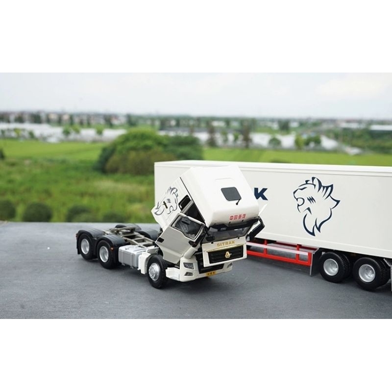 Mô hình xe Container hợp kim 1:36