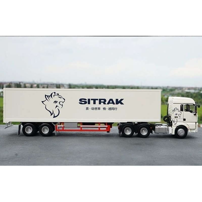 Mô hình xe Container hợp kim 1:36