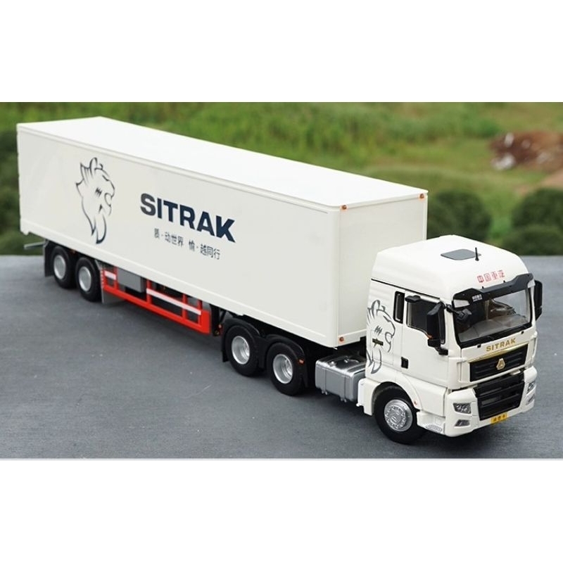 Mô hình xe Container hợp kim 1:36