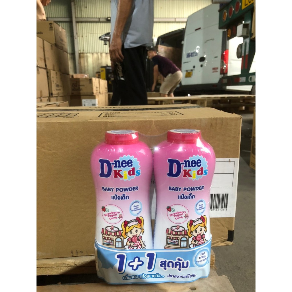 Phấn Rôm Em Bé D-nee Kids Baby Powders Thái Lan - 350gr