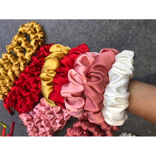 Bờm lụa nhún bản to cho mẹ và bé sỉ + lẻ