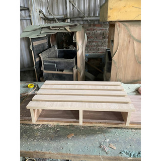 Bục gỗ bước lên thềm khách đặt theo yêu cầu