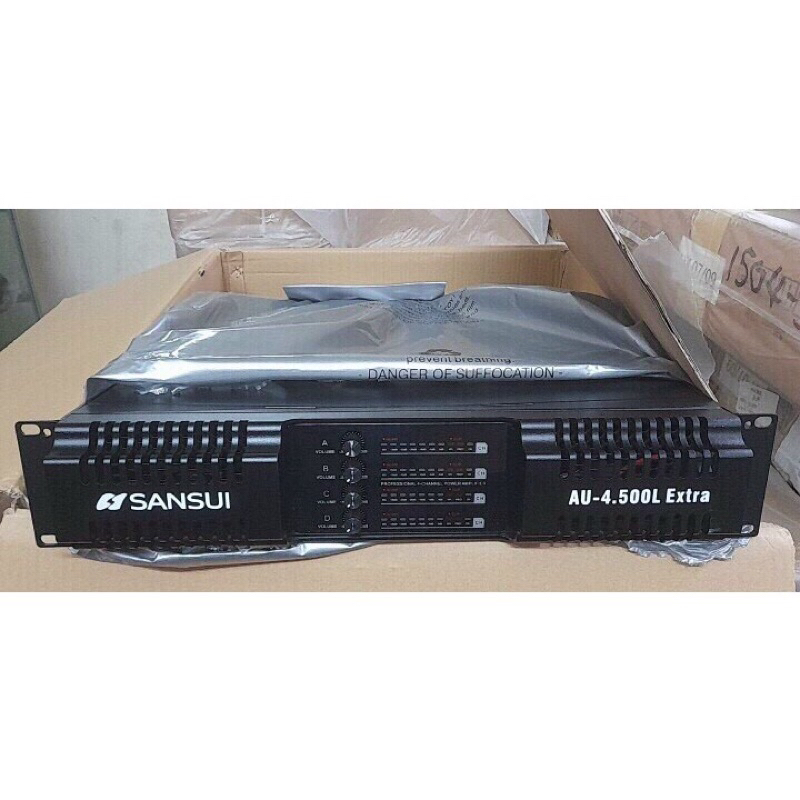 Đẩy công suất cao cấp Sansui 4 kênh AU-4.500L Extra, 3 Kênh AU-3.500/1000 Extra, 2 Kênh AU-2.500/1000 Extra