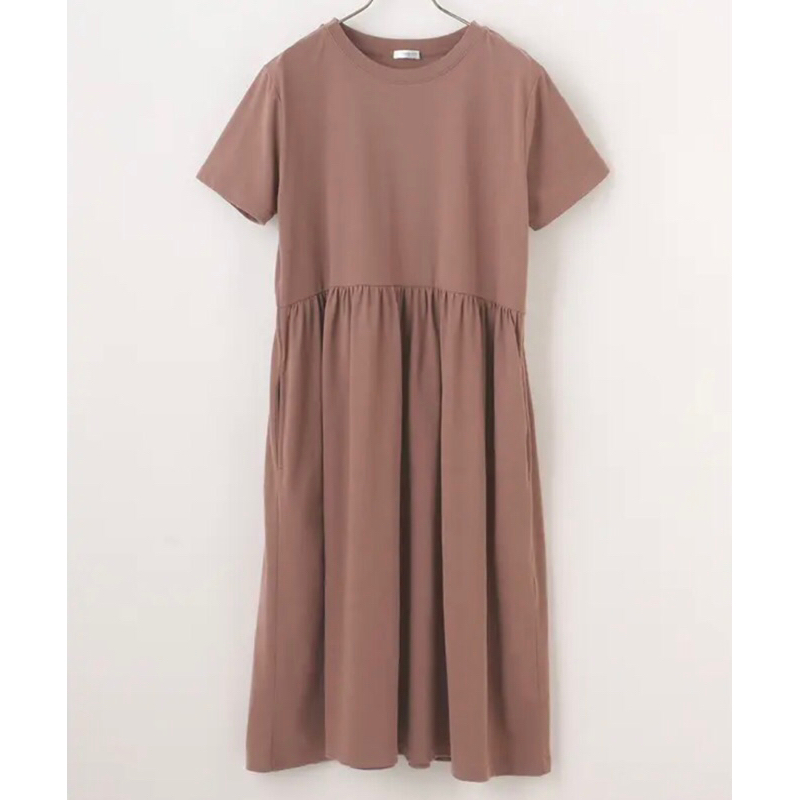 Đầm dáng babydoll xòe xuất nhật, chất cotton dày mịn, mặc như đầm bầu được