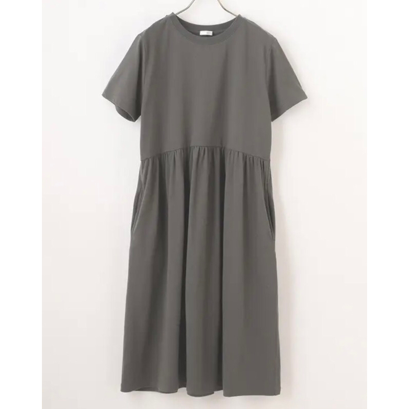 Đầm dáng babydoll xòe xuất nhật, chất cotton dày mịn, mặc như đầm bầu được