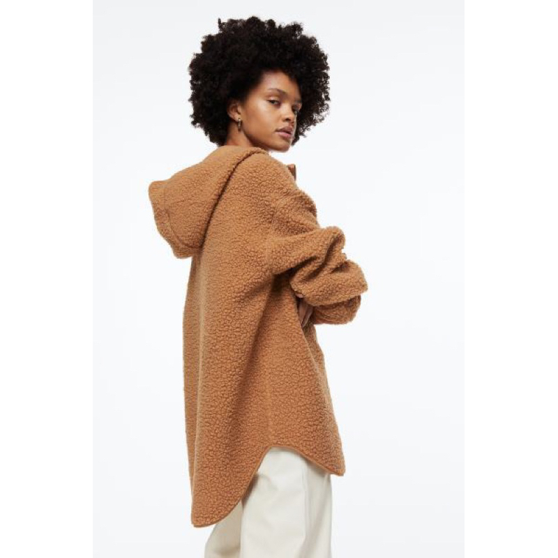 Hoodie lông cừu HM