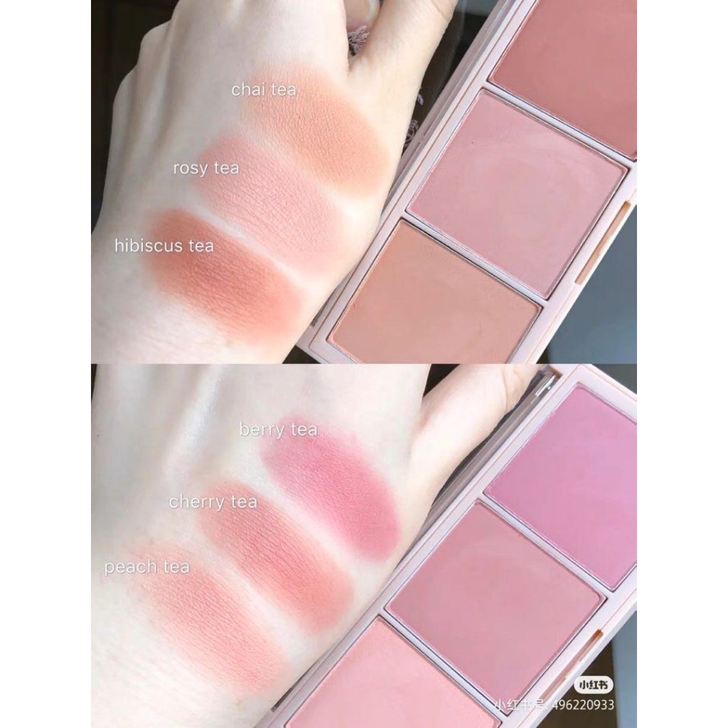 Bảng Phấn Má 3 Màu I'm Meme I'm Afternoon Tea Blusher Palette