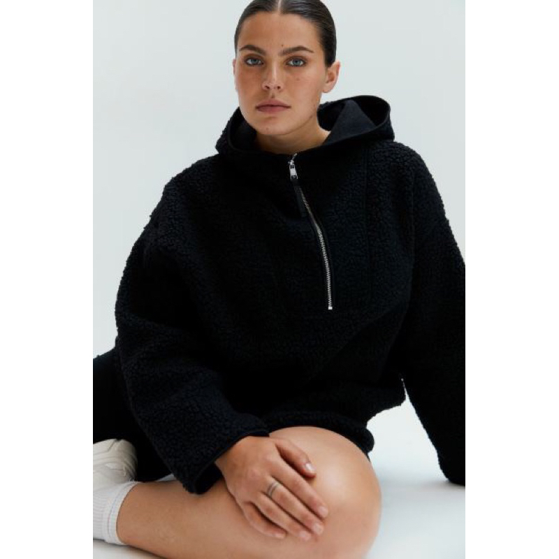 Hoodie lông cừu HM