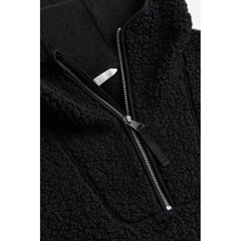 Hoodie lông cừu HM