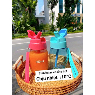 Bình Nước Mini Lohas ống hút