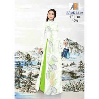 Vải áo dài chiếc lá