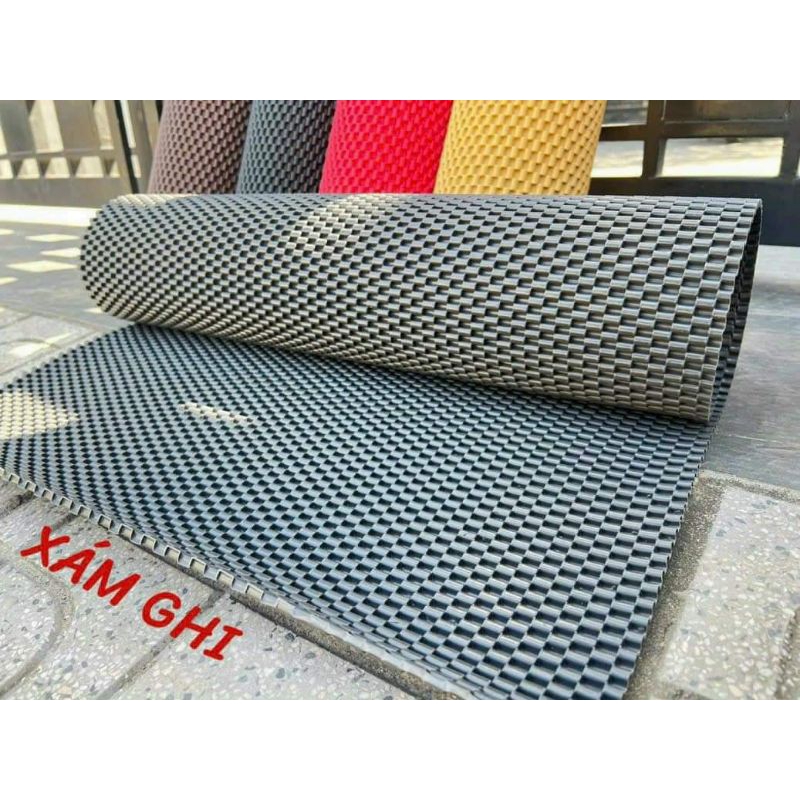 Thảm lót sàn ô tô cuộn 60 x 300cm  Trải lót sàn ô tô dễ dàng, sạch sẽ, không mùi, không thấm nước, độ bền cao