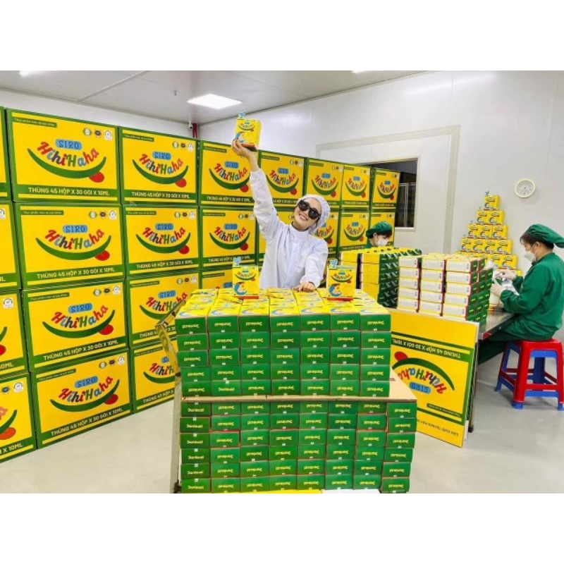 Siro ăn ngon Hihihaha Huyền Phi giúp bé ăn ngon hấp thu tốt