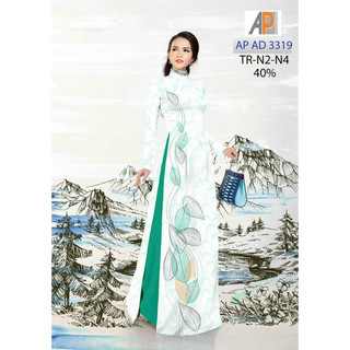 Vải áo dài chiếc lá