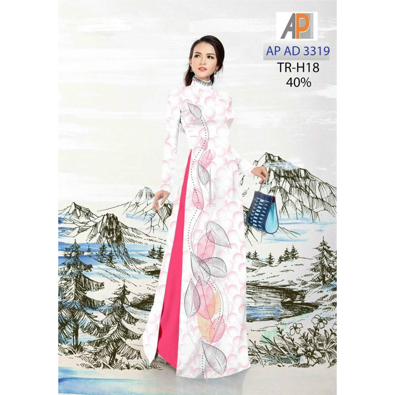 Vải áo dài chiếc lá