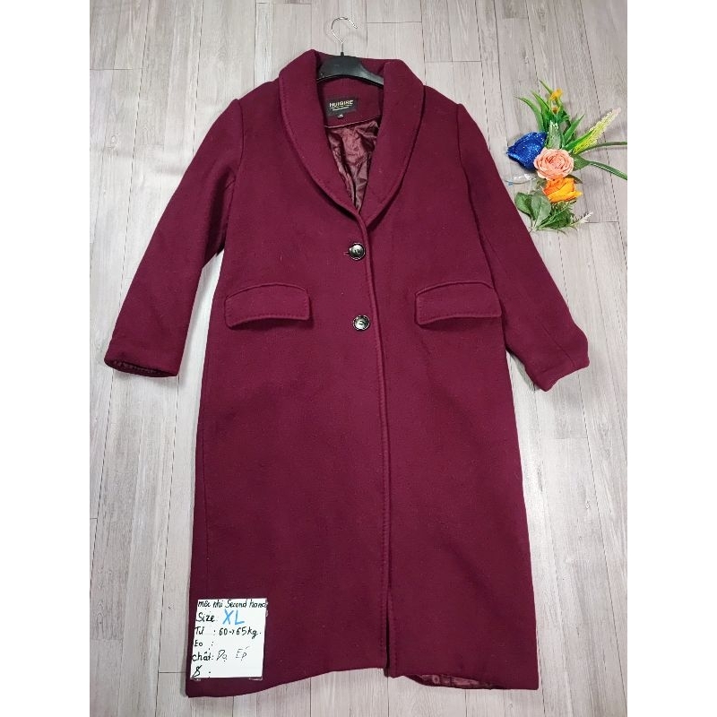 Áo dạ choàng dài