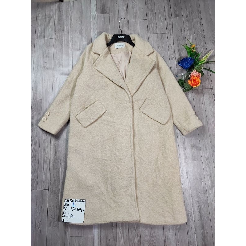 Áo dạ choàng dài