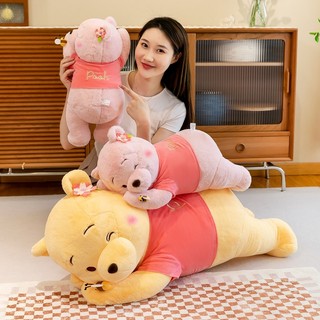 Gối Ôm Pooh 2 Màu Dễ Thương- Gấu Pooh Dùng Làm Gối Ôm - 60Cm và 80Cm - Siêu Mềm Mịn