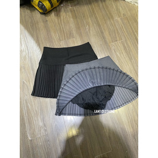 chân váy xếp li dạ mini xinh