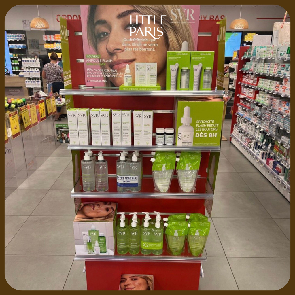 Sữa Rửa Mặt SVR Sebiaclear Gel Moussant & Crème Lavant