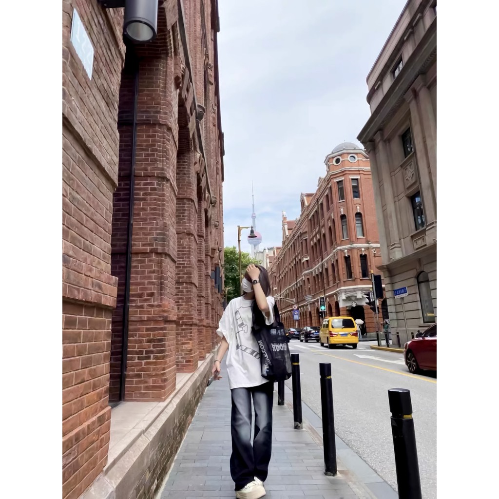 JEANS BAGGY WASH - Quần Jeans Wash Ống Rộng Nam Nữ Unisex