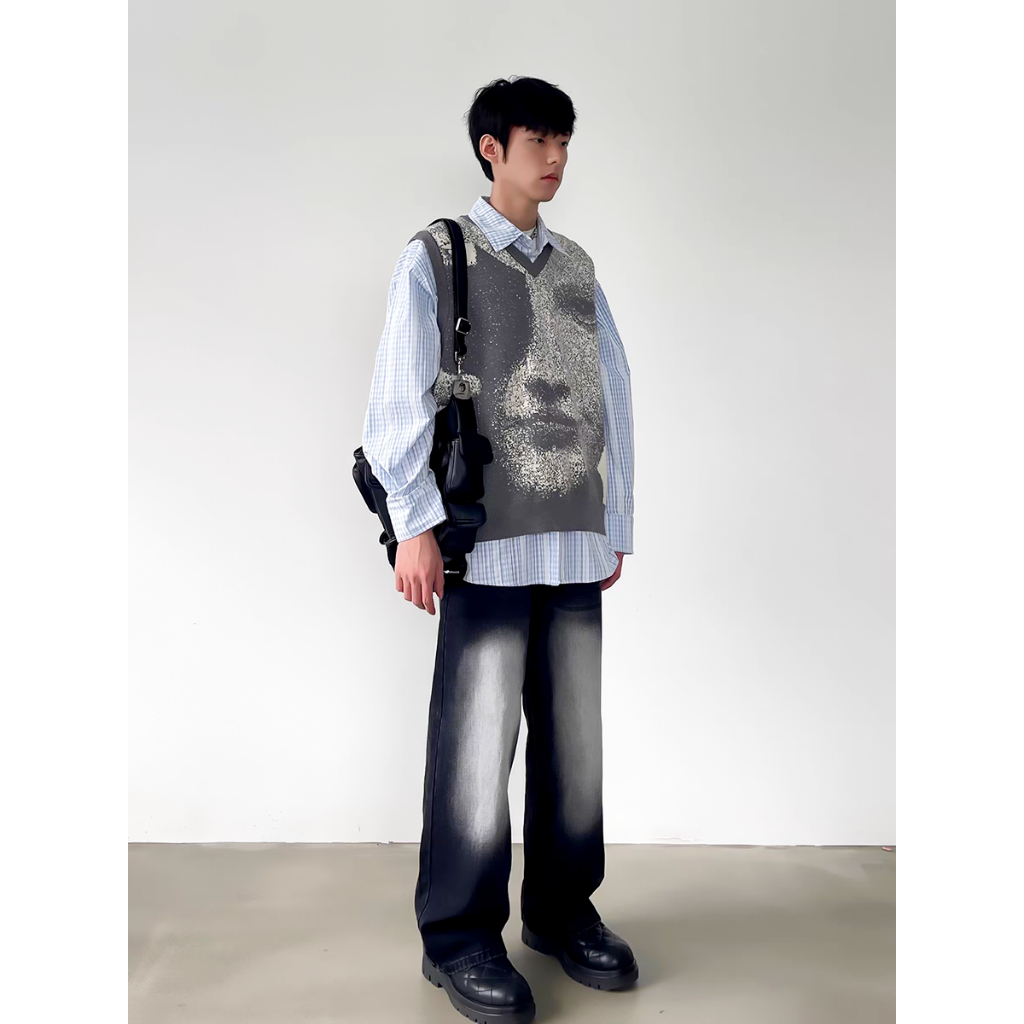 JEANS BAGGY WASH - Quần Jeans Wash Ống Rộng Nam Nữ Unisex