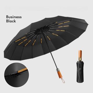 Dù cầm tay gấp gọn tự động 2 chiều che mưa, che nắng