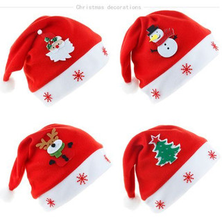 🍄 mũ nón noel nỉ hình ngộ nghĩnh chào đón giáng sinh an lành. nón ông già noel xinh yêu quà cho trẻ em _ người lớn