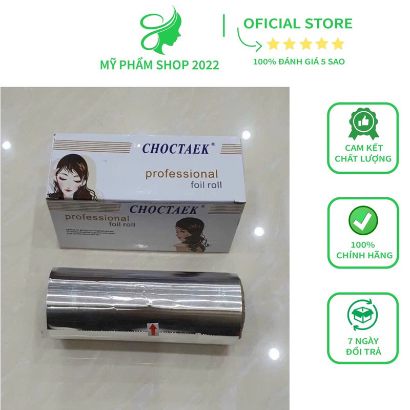 Cuộn Giấy Bạc to làm tóc, hight light KT 15cm x 30m