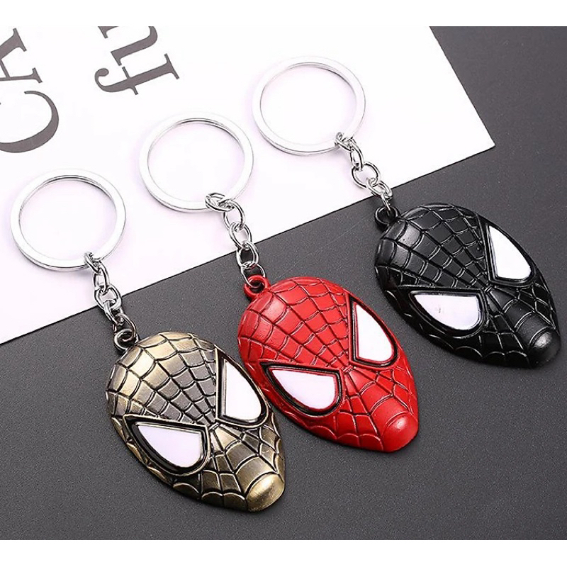 Móc Khóa Hình Siêu Nhân Nhện - Giao Mẫu Ngẫu Nhiên