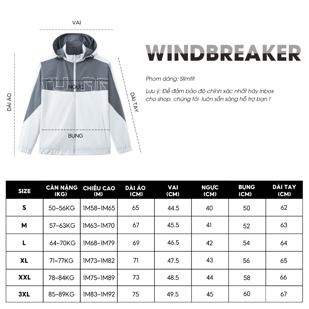 Áo Khoác Gió Nam 5S FASHION, Mặc Được Hai Mặt, Thêu Họa Tiết Trẻ Trung, Phối Màu Khỏe Khoắn, Năng Động