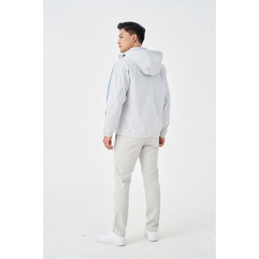 Áo Khoác Gió Nam 5S FASHION, Mặc Được Hai Mặt, Thêu Họa Tiết Trẻ Trung, Phối Màu Khỏe Khoắn, Năng Động