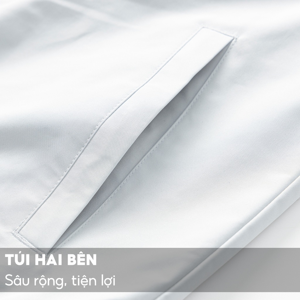 Áo Khoác Gió Nam 5S FASHION, Mặc Được Hai Mặt, Thêu Họa Tiết Trẻ Trung, Phối Màu Khỏe Khoắn, Năng Động