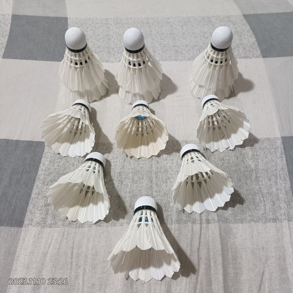 TRÁI CẦU LÔNG GIÁ RẺ - DÙNG CHO HỌC SINH - SINH VIÊN LUYỆN TẬP