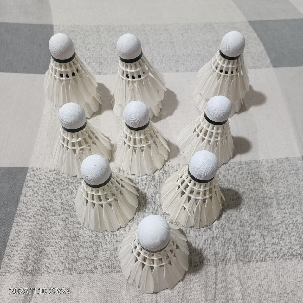 TRÁI CẦU LÔNG GIÁ RẺ - DÙNG CHO HỌC SINH - SINH VIÊN LUYỆN TẬP