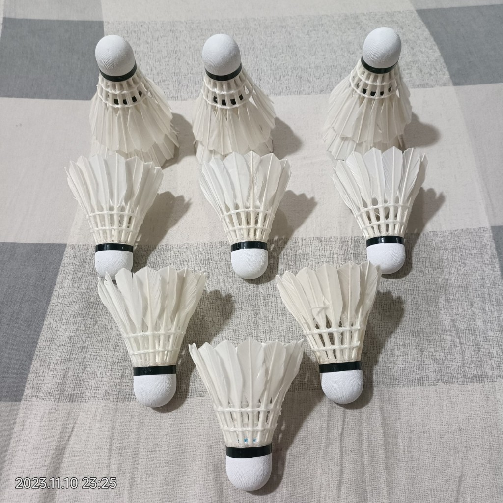 TRÁI CẦU LÔNG GIÁ RẺ - DÙNG CHO HỌC SINH - SINH VIÊN LUYỆN TẬP