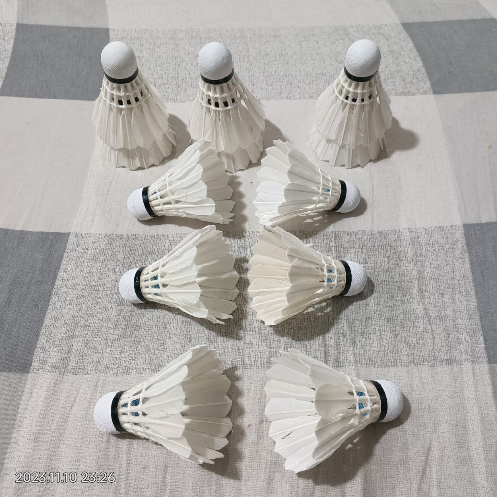 TRÁI CẦU LÔNG GIÁ RẺ - DÙNG CHO HỌC SINH - SINH VIÊN LUYỆN TẬP