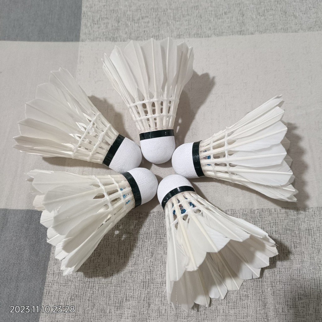 TRÁI CẦU LÔNG GIÁ RẺ - DÙNG CHO HỌC SINH - SINH VIÊN LUYỆN TẬP