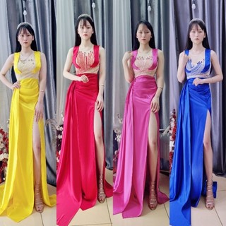 Đầm dạ hội body kết đá sang trọng dự tiệc