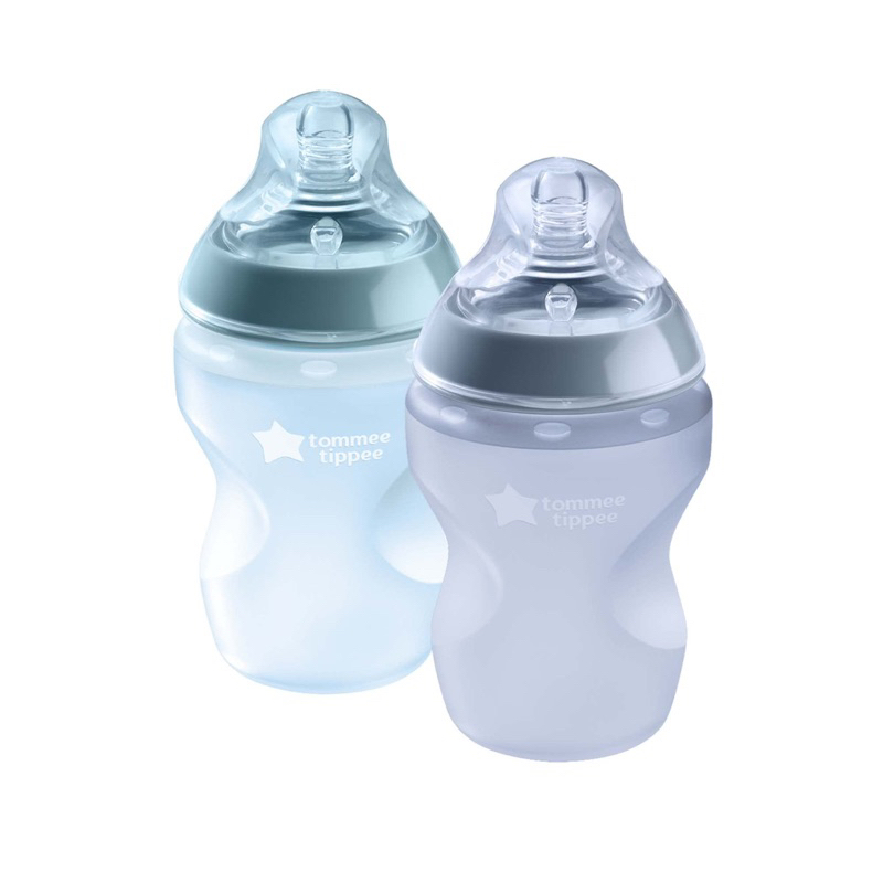 Bình sưa Tommee Tippee Silicone 260ml - màu xanh tím pastel