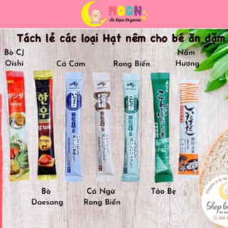 Tách lẻ các loại HẠT NÊM cho bé ăn dặm