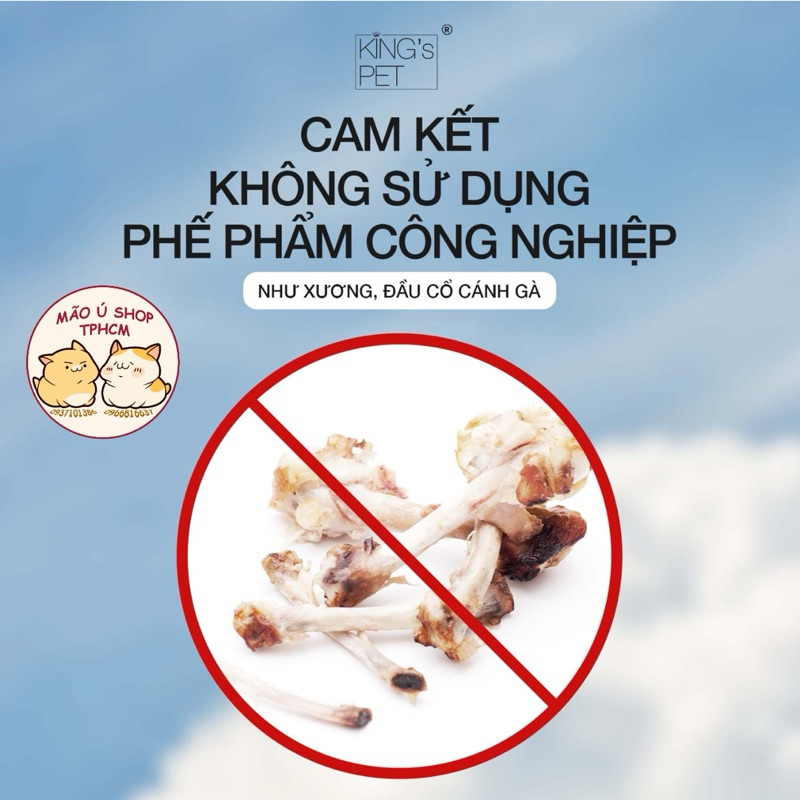 PATE KINGPET / KING’S PET GÓI 70G - PATE CHO CHÓ MÈO TỪ 1 THÁNG TUỔI