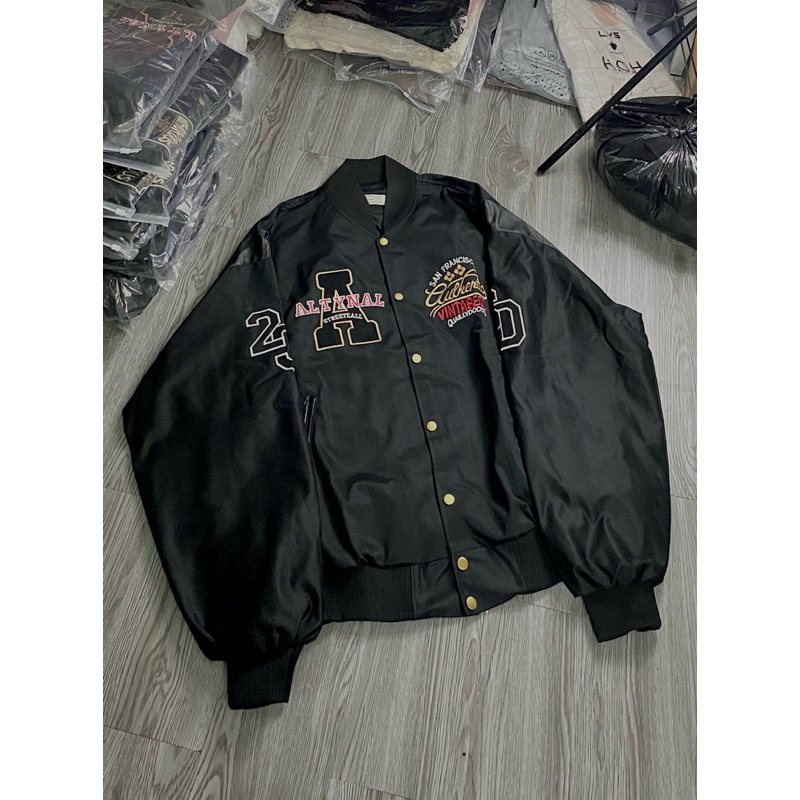 ÁO KHOÁC BOMBER JACKET KAKI