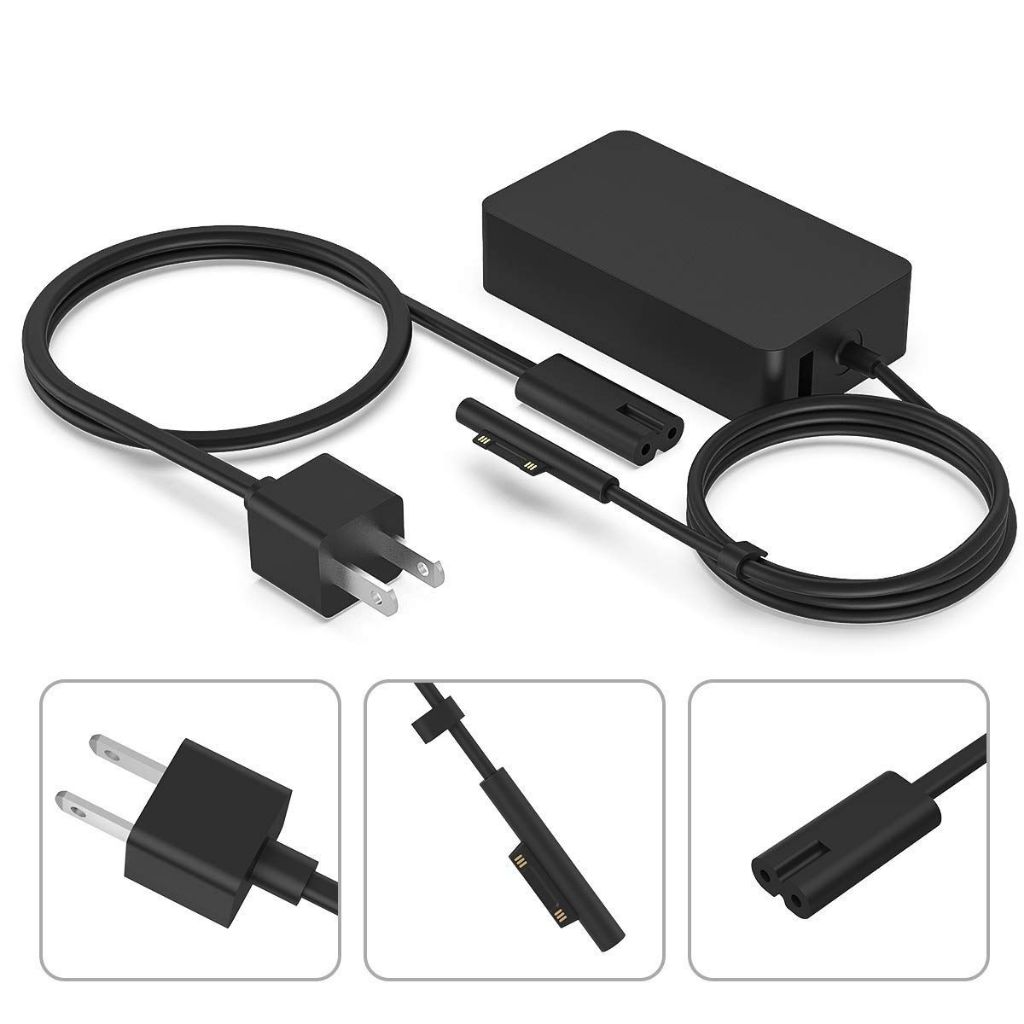 Sạc Surface Pro 3 4 5 6 7 8 15V - 4A / 44W - 65W Zin surface book surface laptop mới 100%