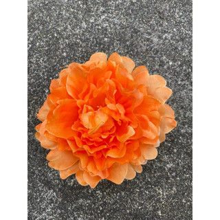 Đầu bông mẫu đơn size 12-13cm - hoa lụa cao cấp