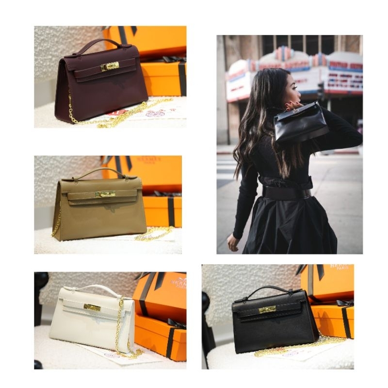 Túi   H    M Kelly pochette sz22 full box