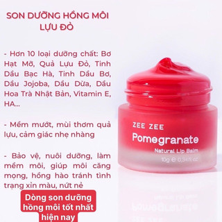 Son Dưỡng Hồng Môi Lựu Đỏ ZEE