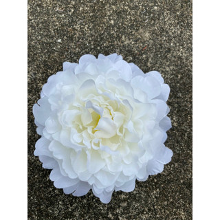 ĐẦU BÔNG MẪU ĐƠN size 12-13cm - hoa lụa cao cấp