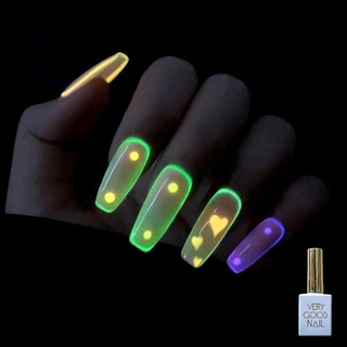 Sơn Top gel Dạ Quang phát sáng